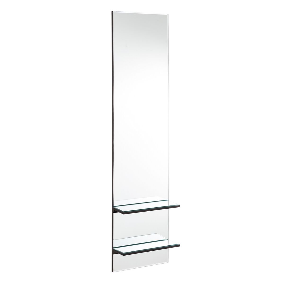 Väggspegel 30 x 11 x 120 cm Glas Silver DMF
