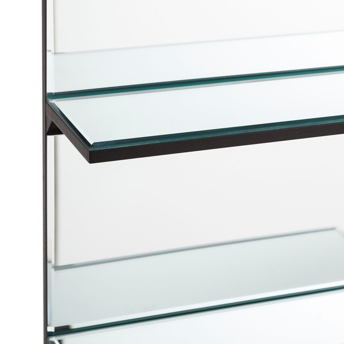 Väggspegel 30 x 11 x 120 cm Glas Silver DMF - 3