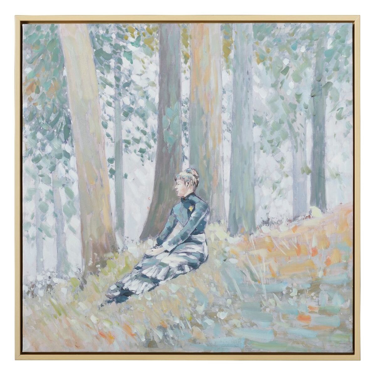 Kanvas 76,2 x 4 x 76,2 cm Träd