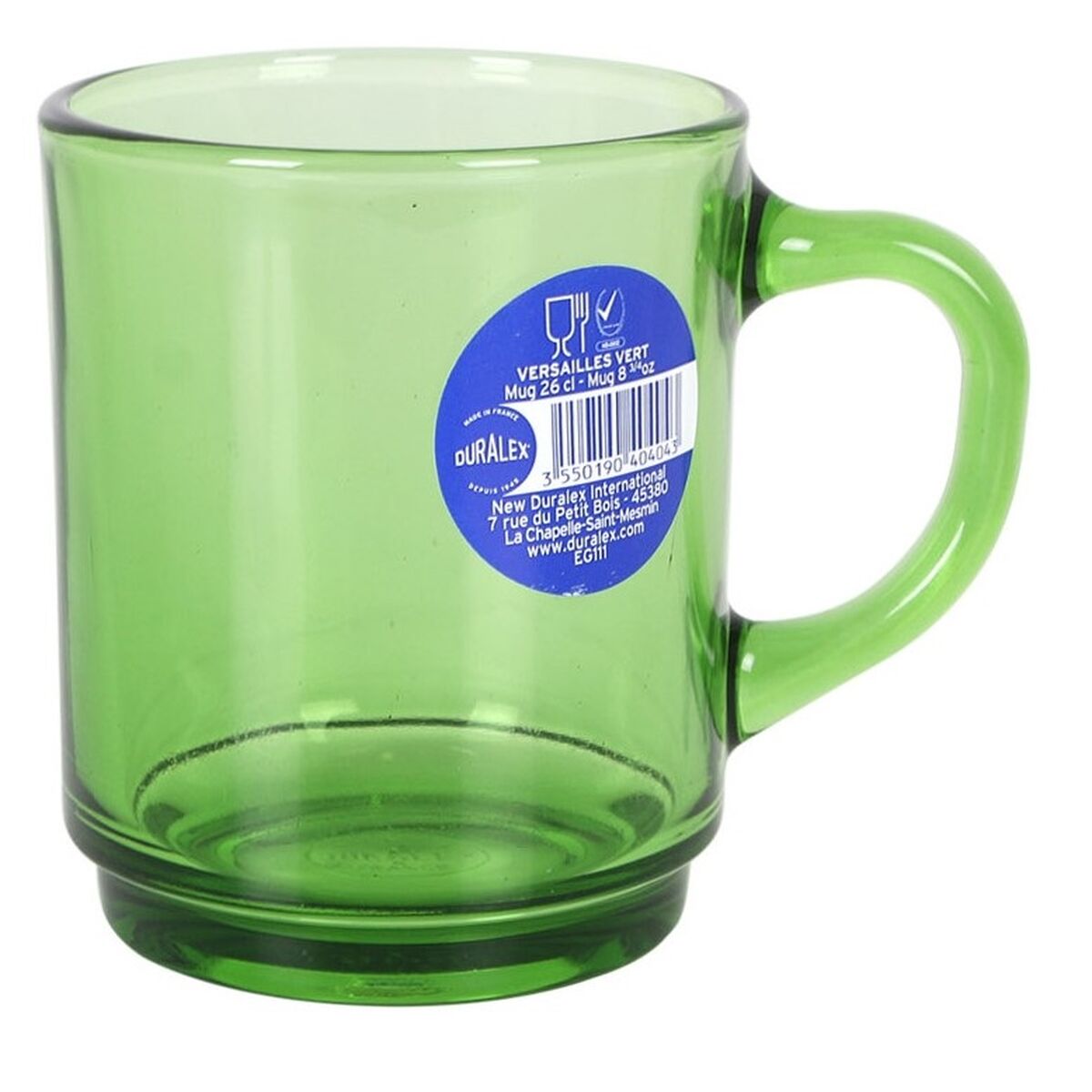 Glas Duralex Versailles Grön 260 ml