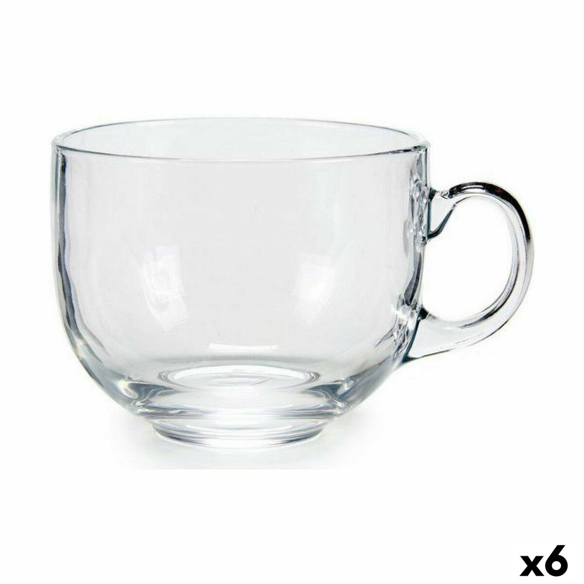 Koppar Transparent Glas (470 ml) (6 antal)