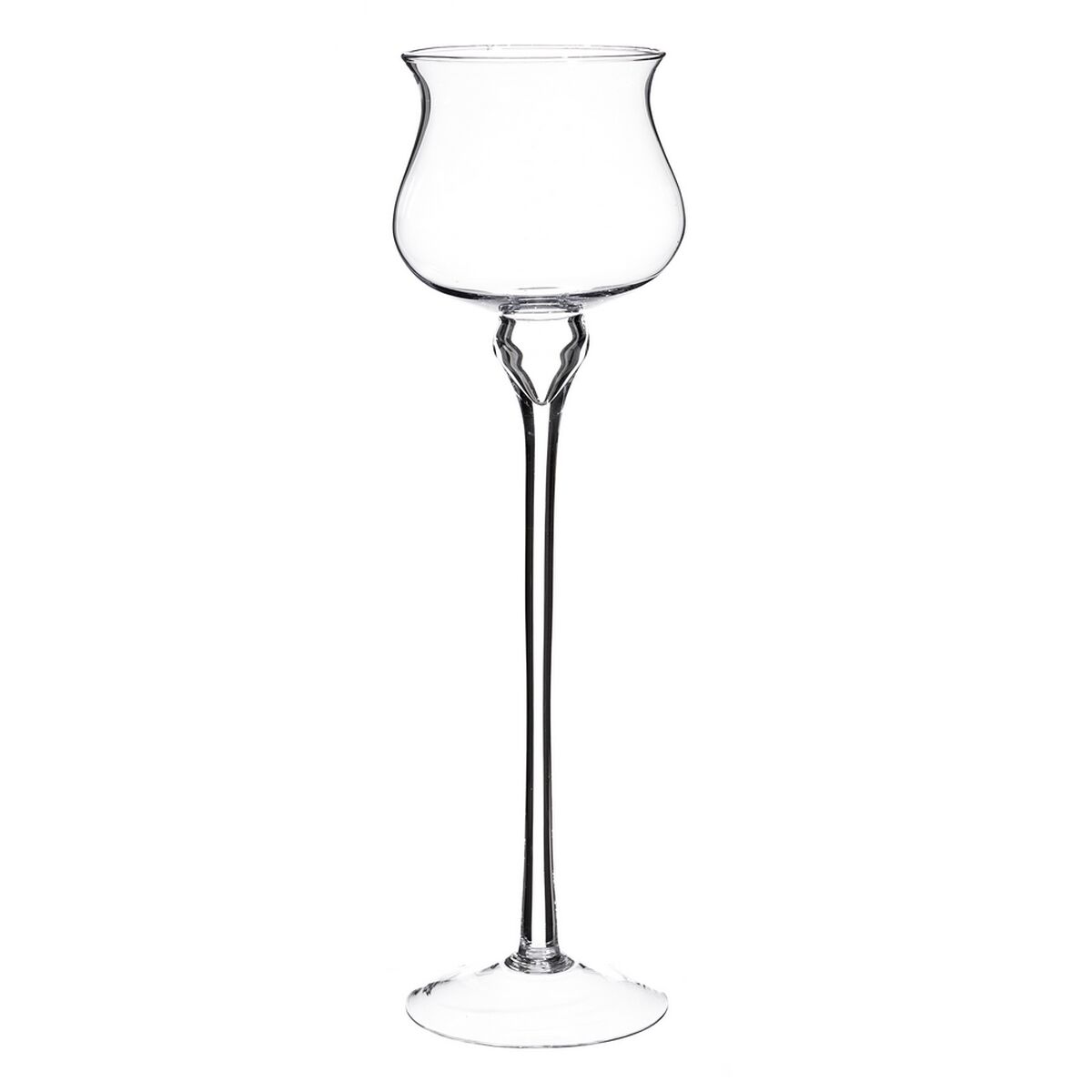Kandelaber Glas Transparent 16 x 16 x 60 cm