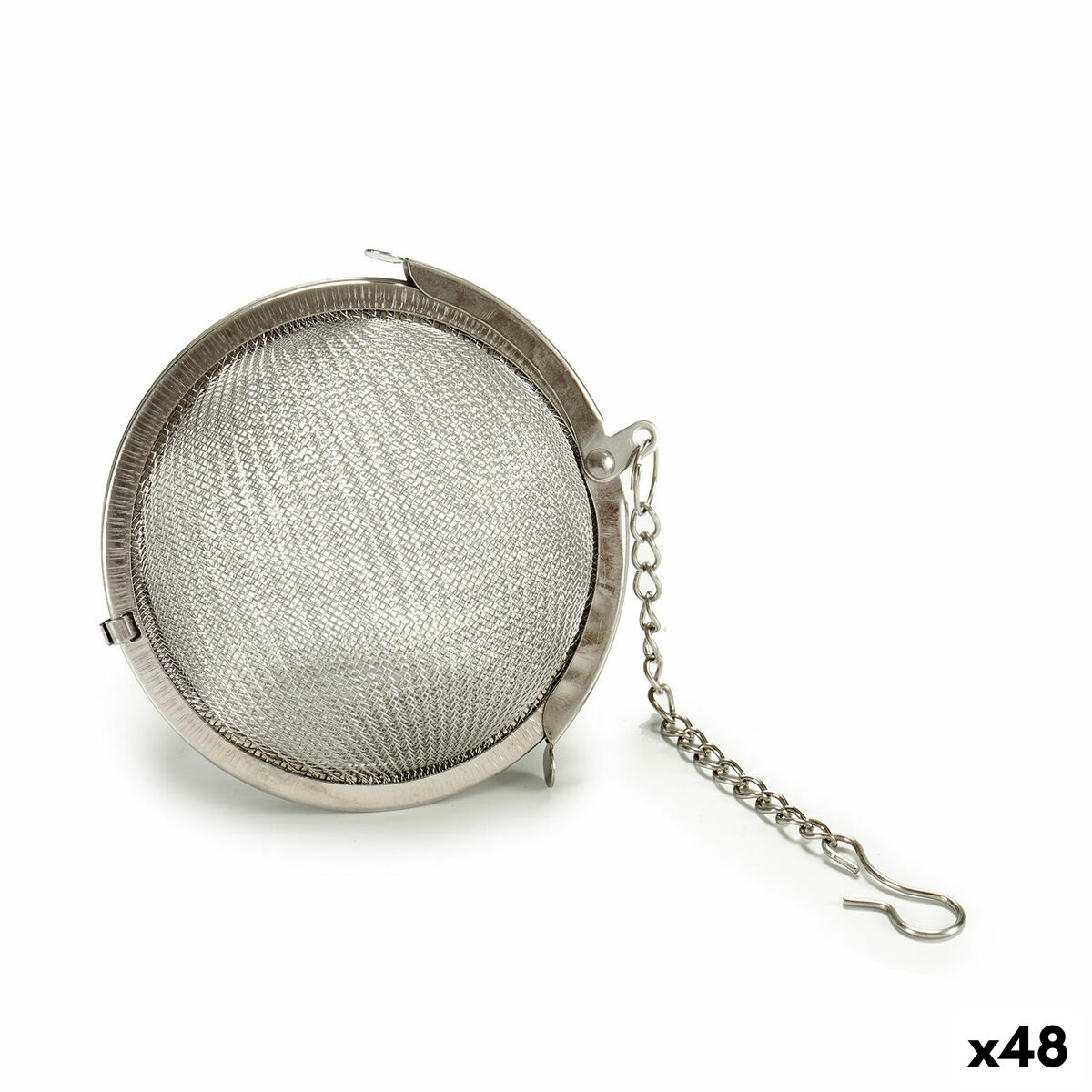 Infusionsfilter Medium Labda Silvrig Metall (48 antal)