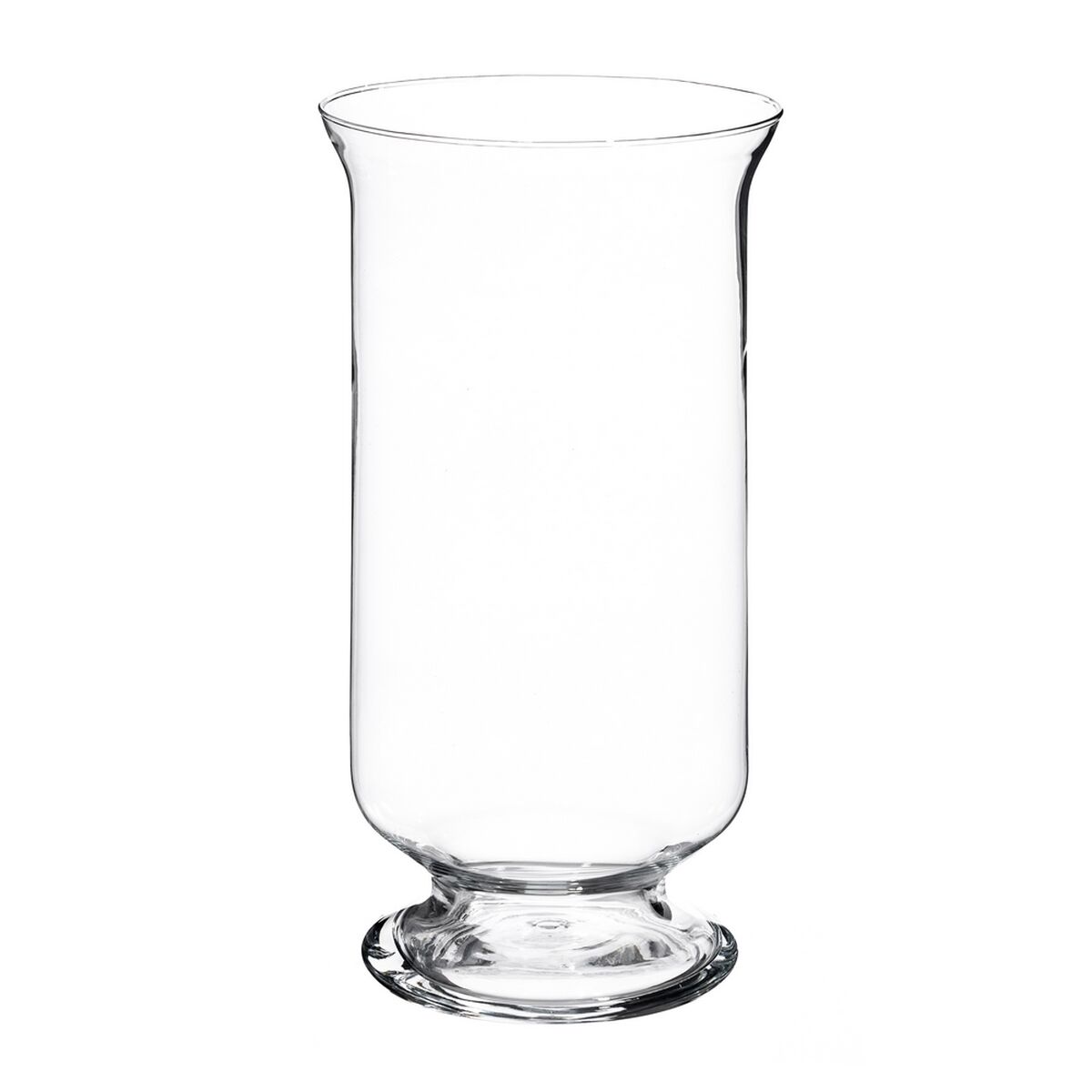 Ljusstakar Glas Transparent 19 x 19 x 36 cm