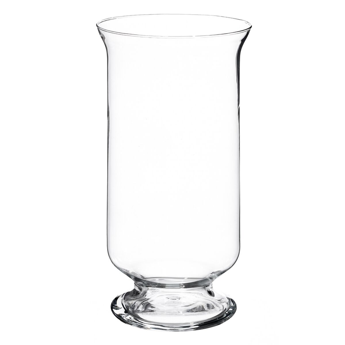 Ljusstakar Glas Transparent 20 x 20 x 40 cm