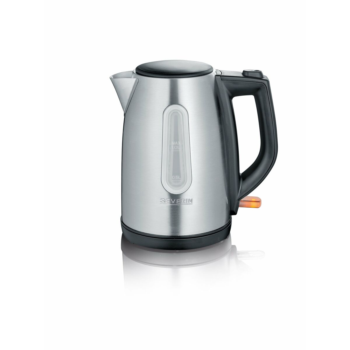 Vattenkokare Severin 3469-000 Svart Stål Rostfritt stål 2200 W 1 L