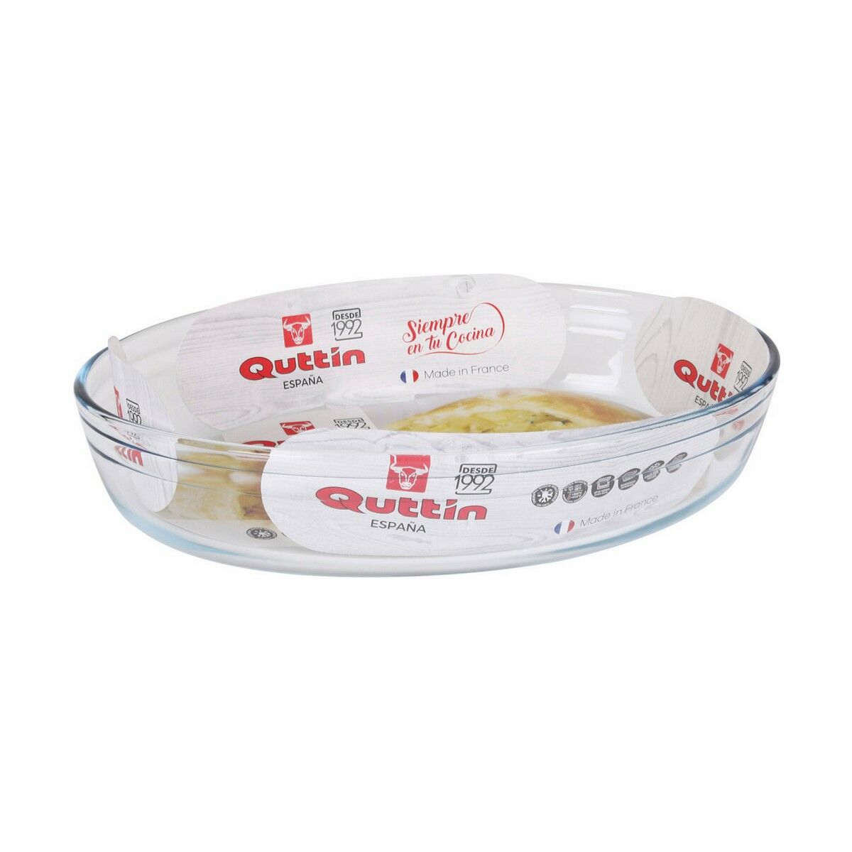 Servingsfat Quttin Quttin 30,1 x 20,9 x 6,3 cm Glas