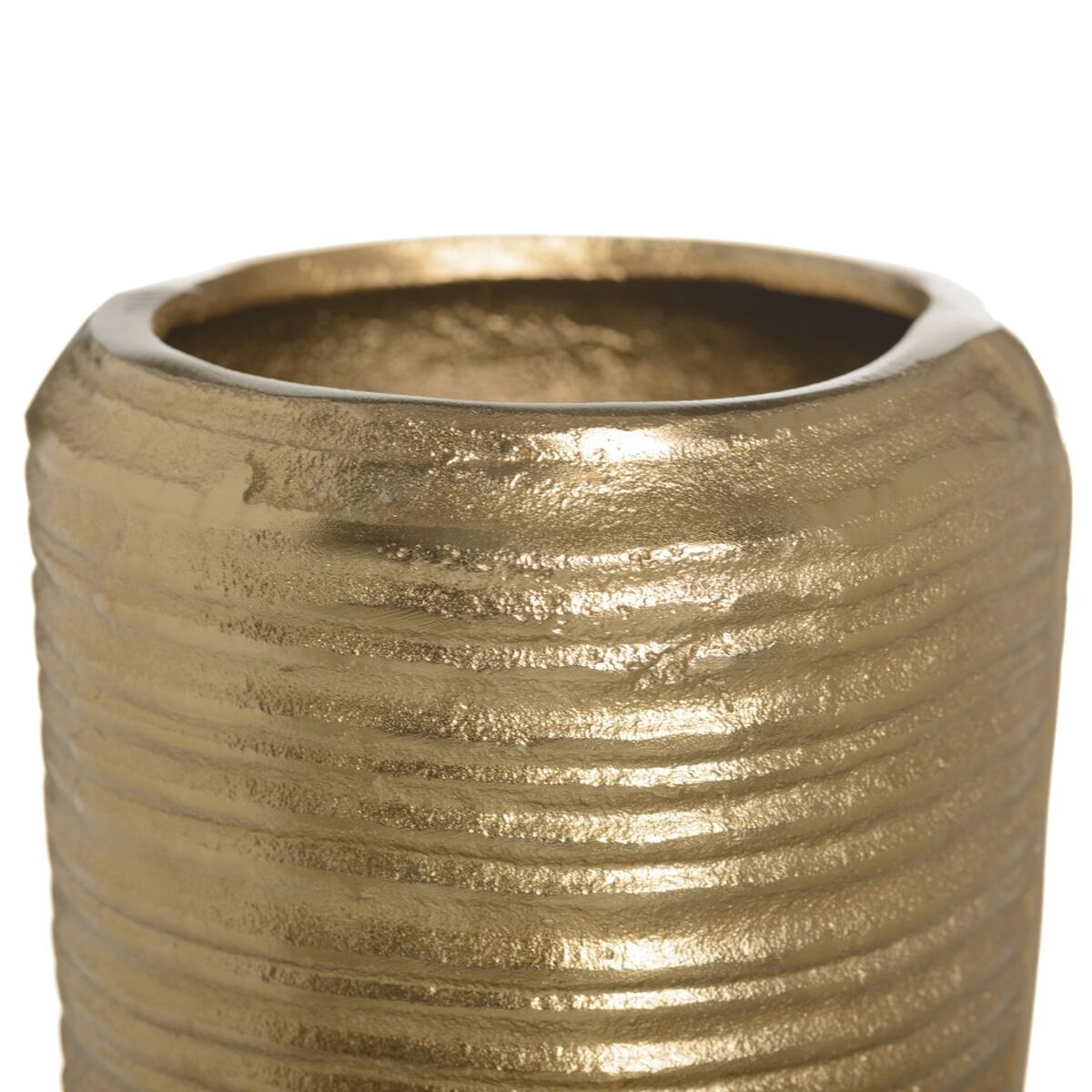 Vas 14 x 14 x 42,5 cm Gyllene Aluminium - 4