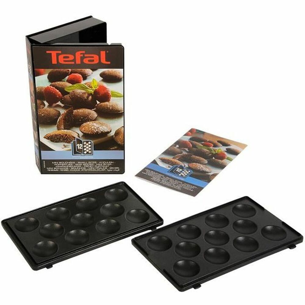 Formgjuten Tefal Mini Bites Snack Collection Smörgåsmaskin Svart - 2