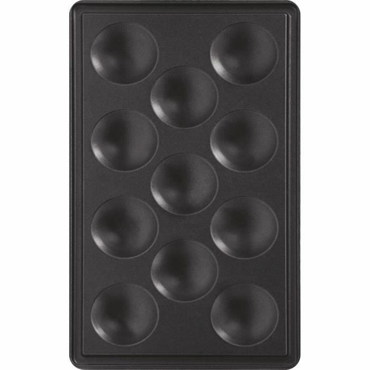 Formgjuten Tefal Mini Bites Snack Collection Smörgåsmaskin Svart - 5