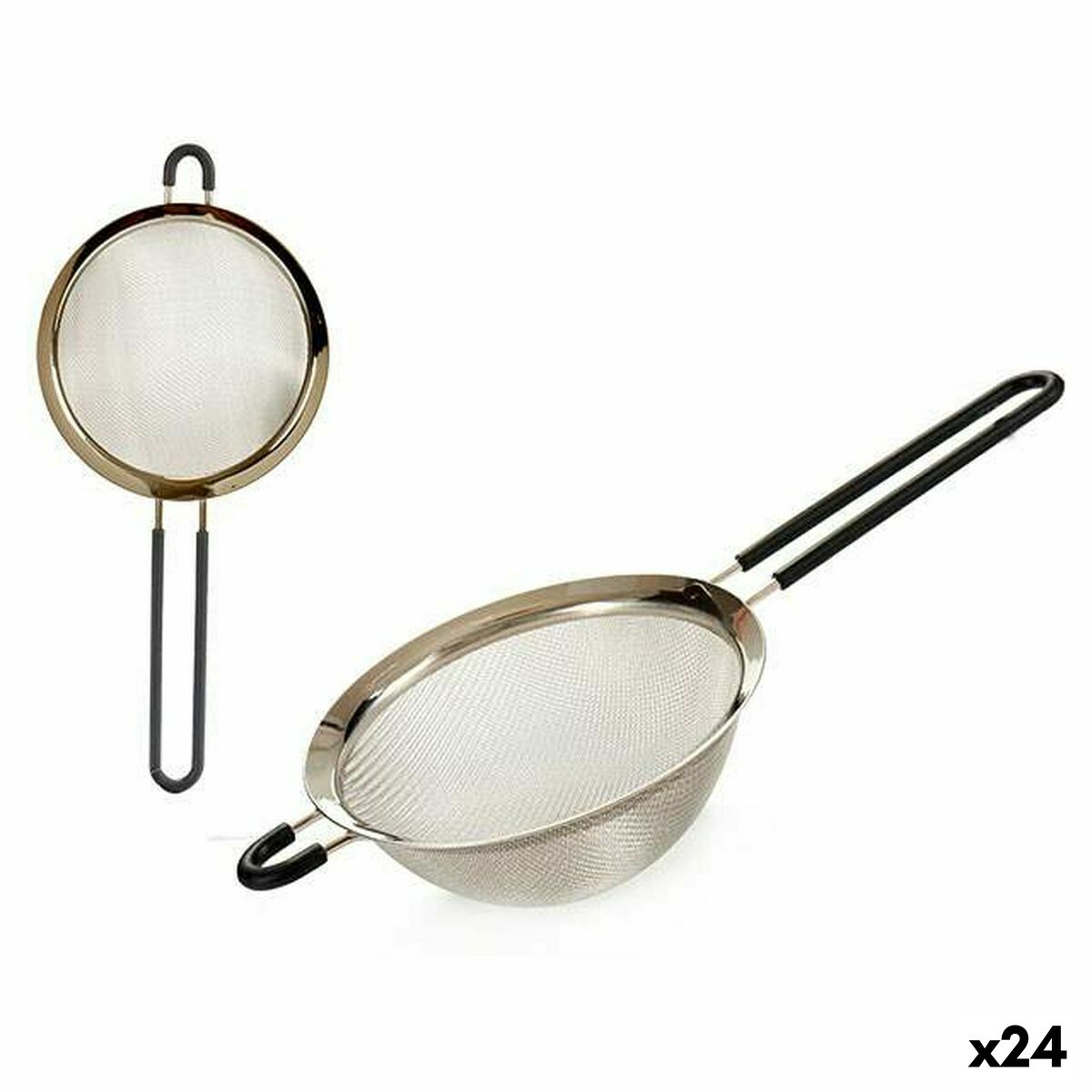 Sil Ø 14 cm Rostfritt stål Silikon (24 antal)