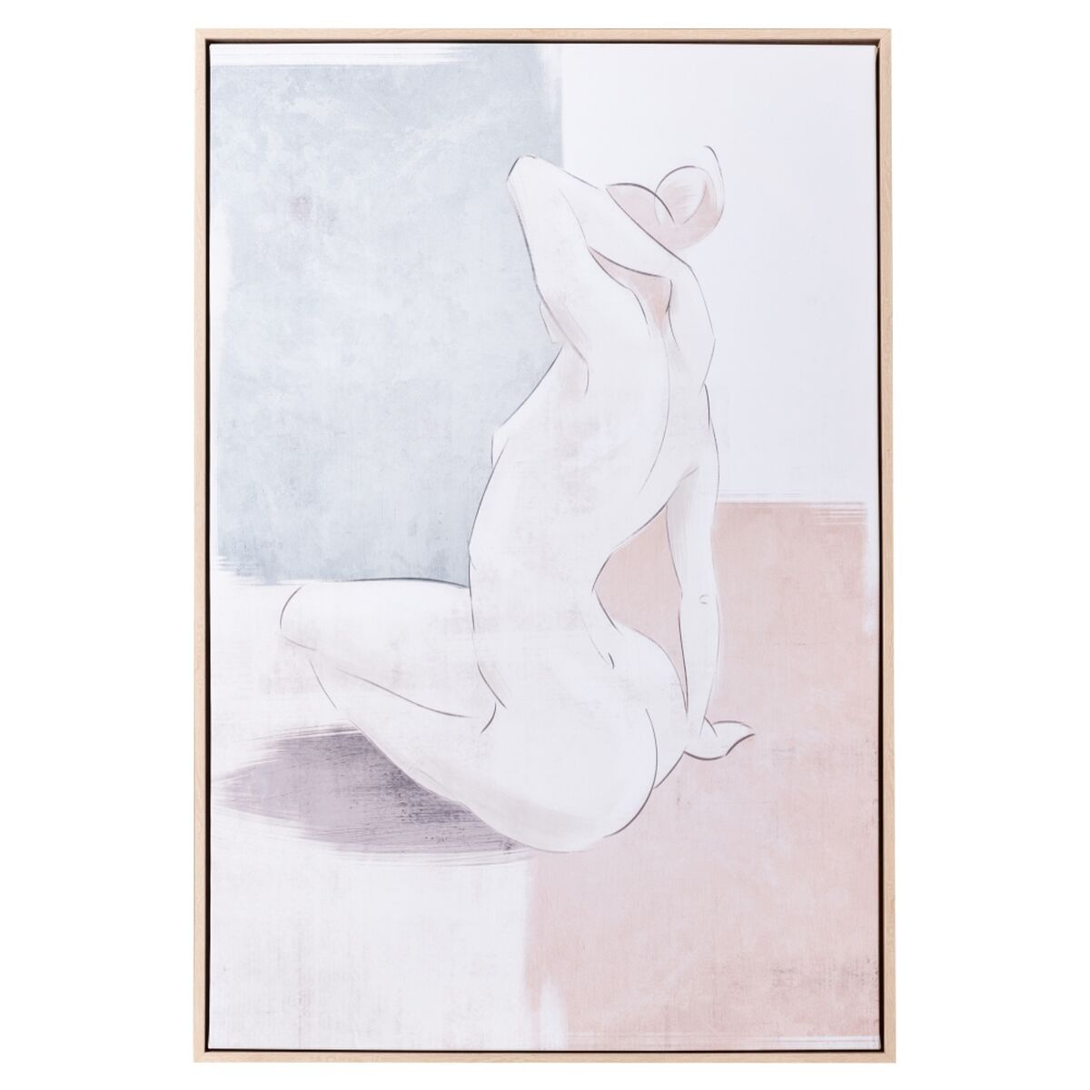 Kanvas 62,7 x 4,3 x 92,7 cm Kvinna