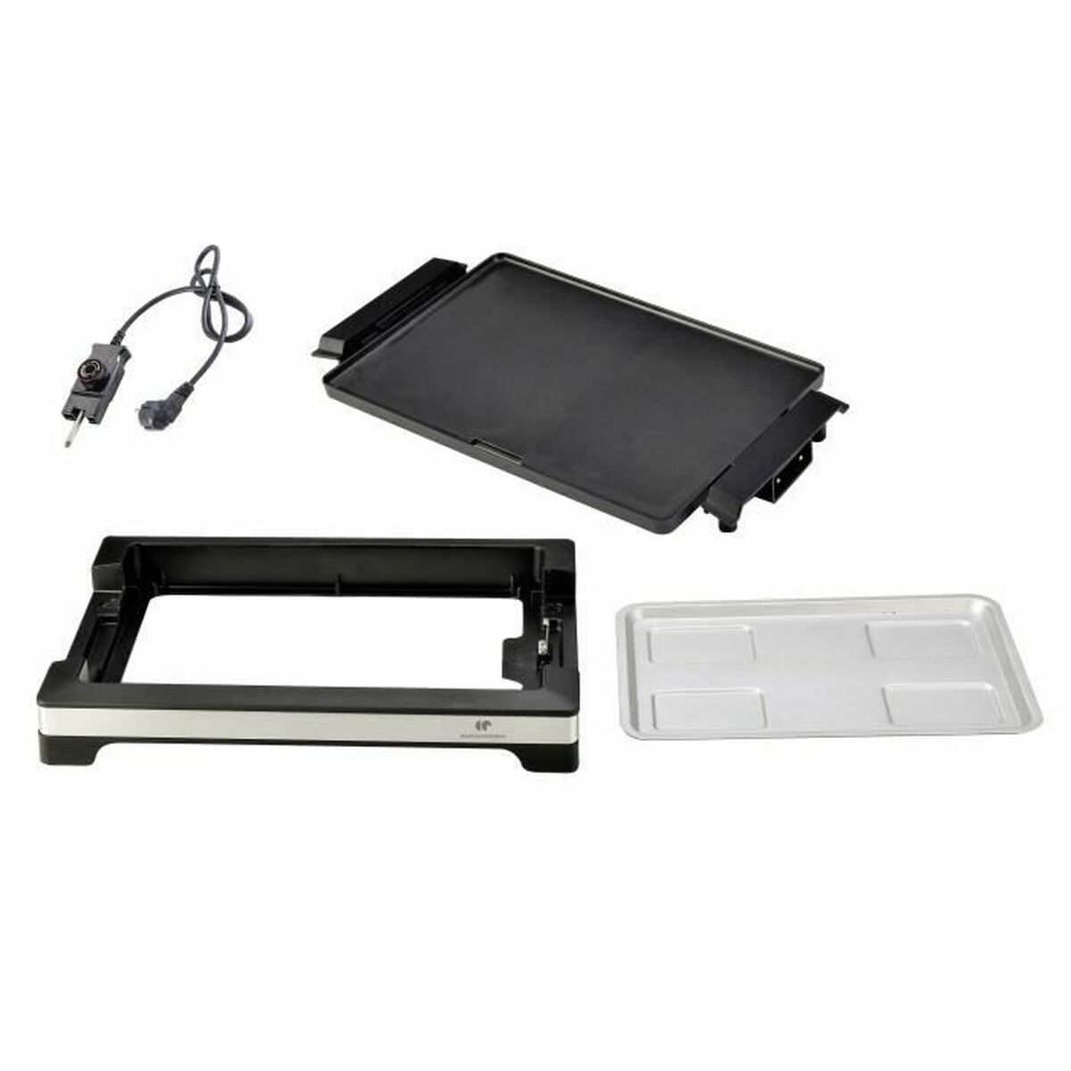 Grillplatta Continental Edison PL37IN 2000W Svart 2000 W - 7