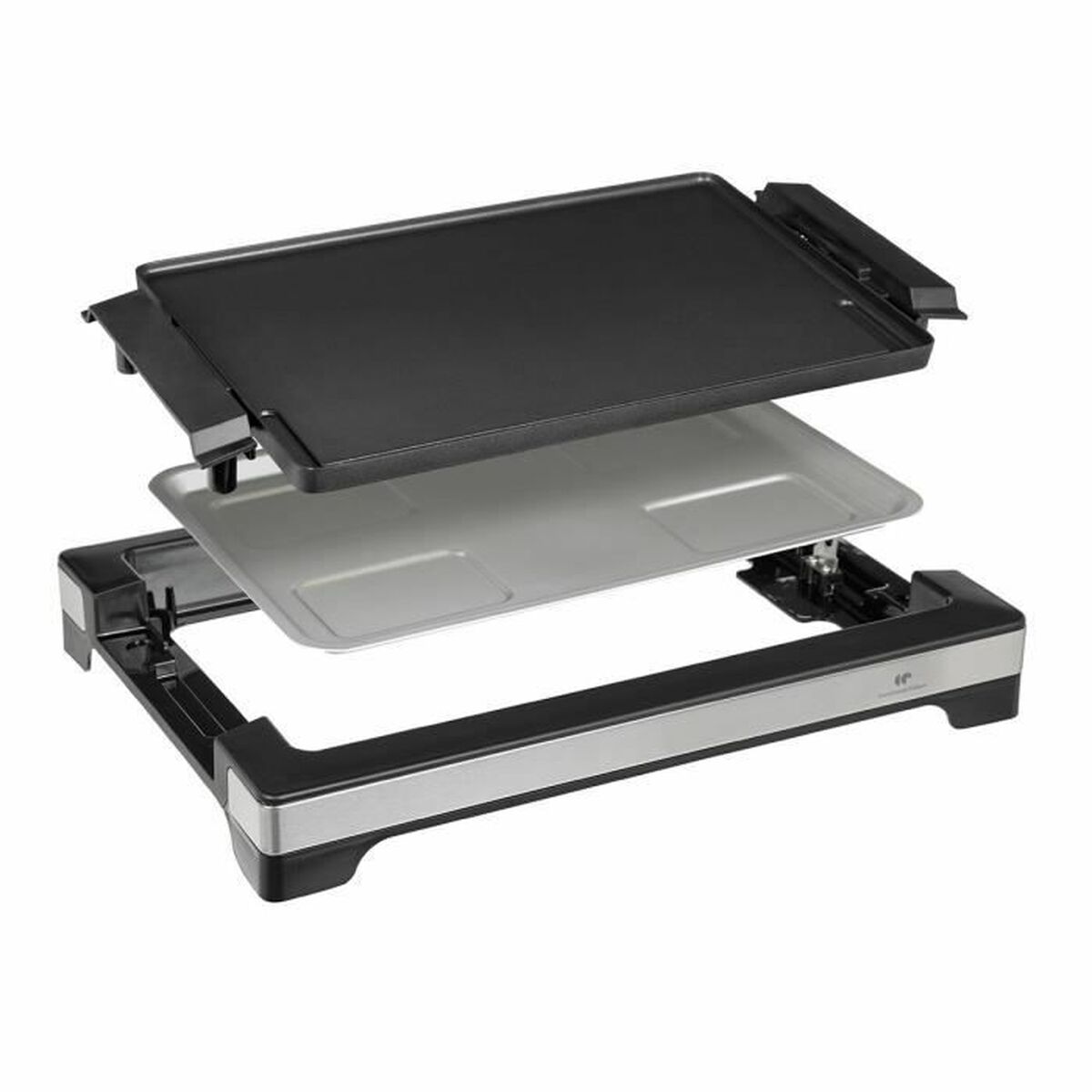 Grillplatta Continental Edison PL37IN 2000W Svart 2000 W - 3