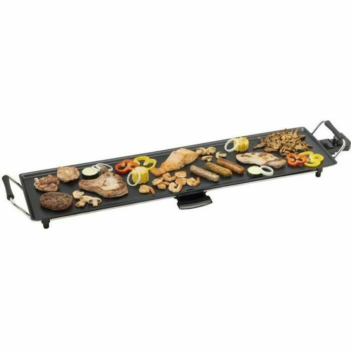 Slät grillplatta Bestron ABP604 1800 W Svart 1800 W