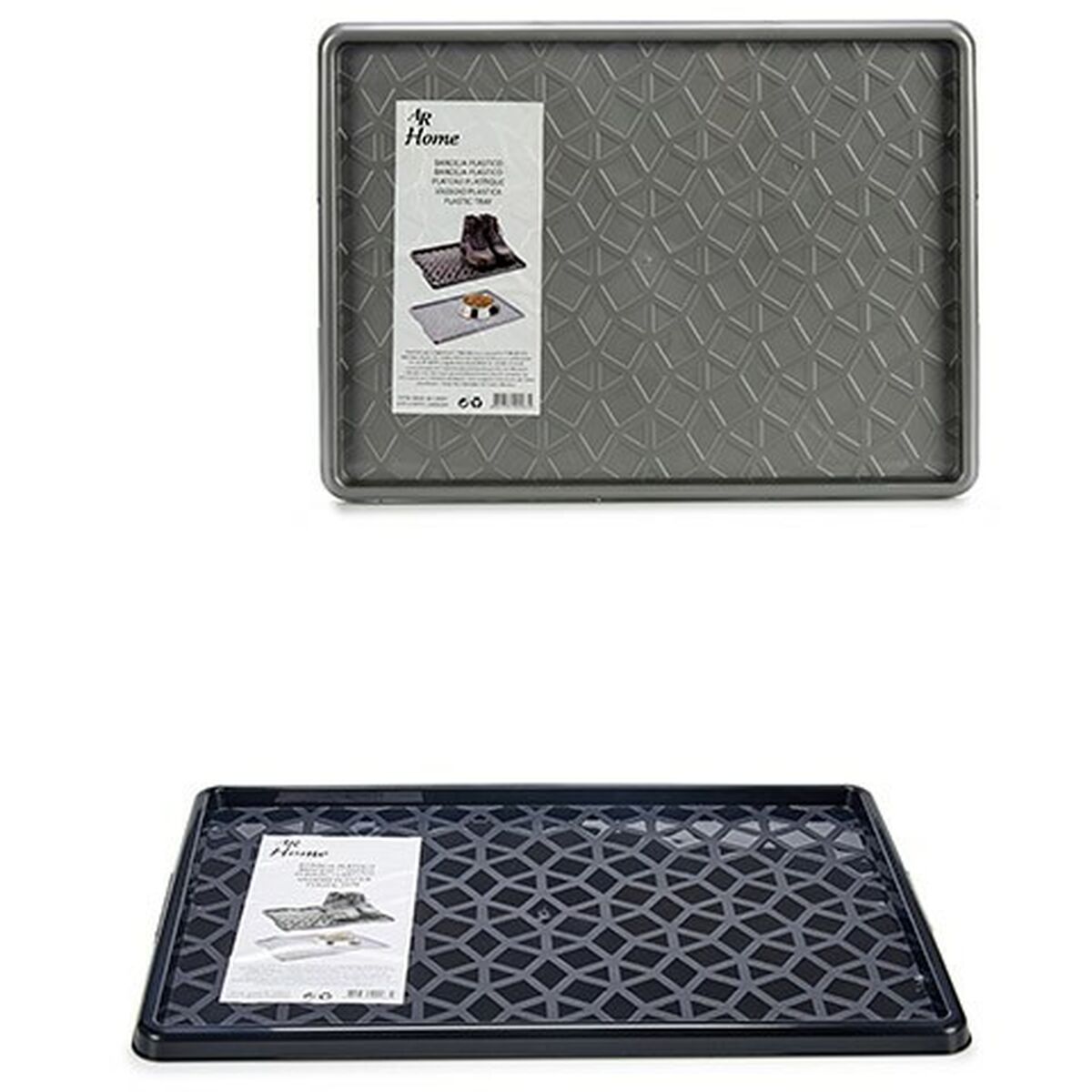 Bricka Plast Flera användningsområden (35 x 1,8 x 49 cm) (24 antal) - 2