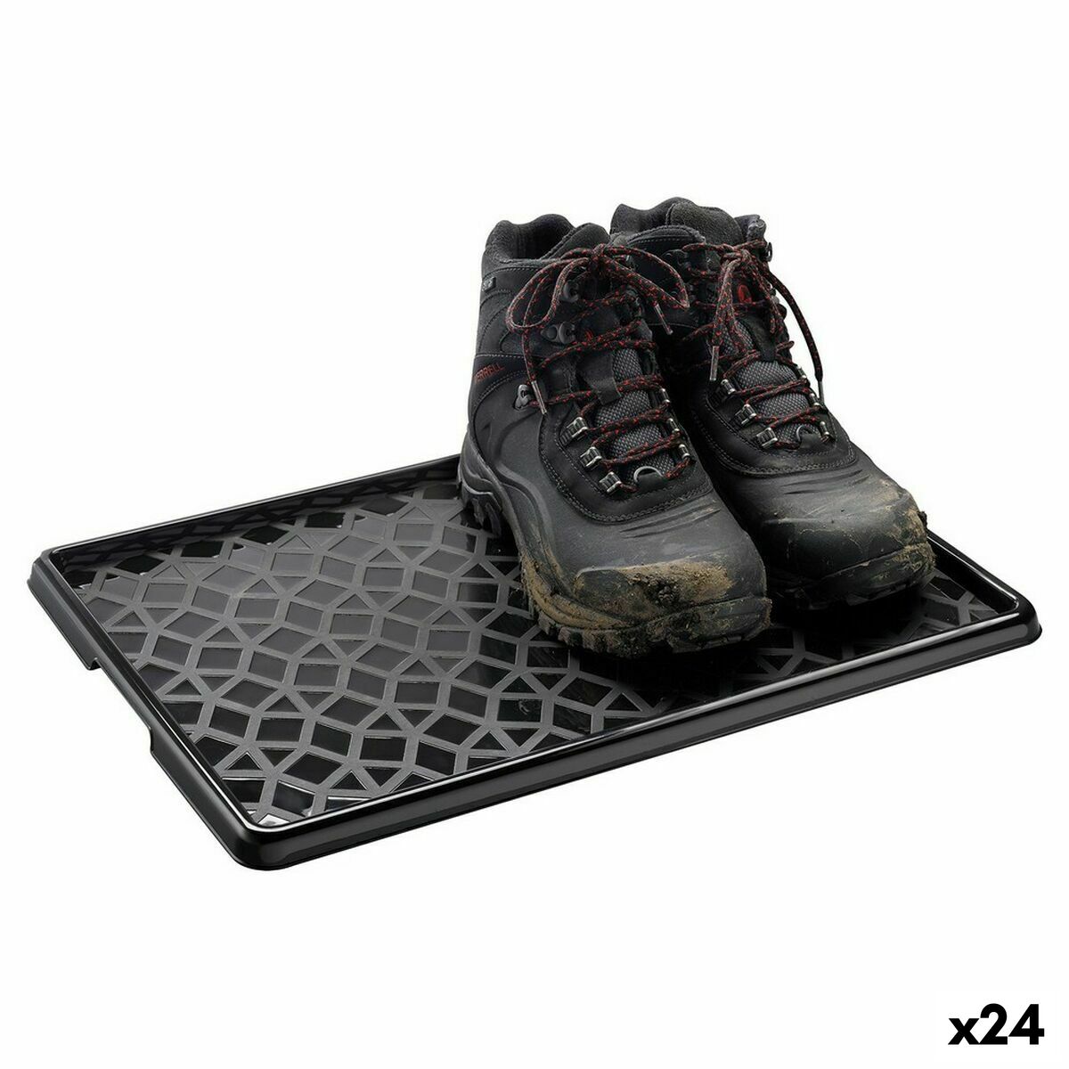 Bricka Plast Flera användningsområden (35 x 1,8 x 49 cm) (24 antal)