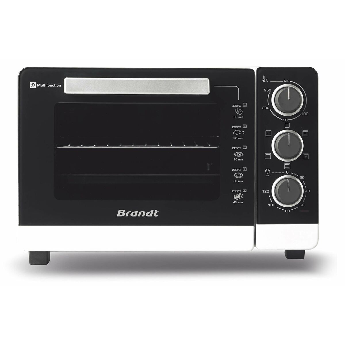 Elektrisk Mini-ugn Brandt FC265MWST 1500W 26 L - 3