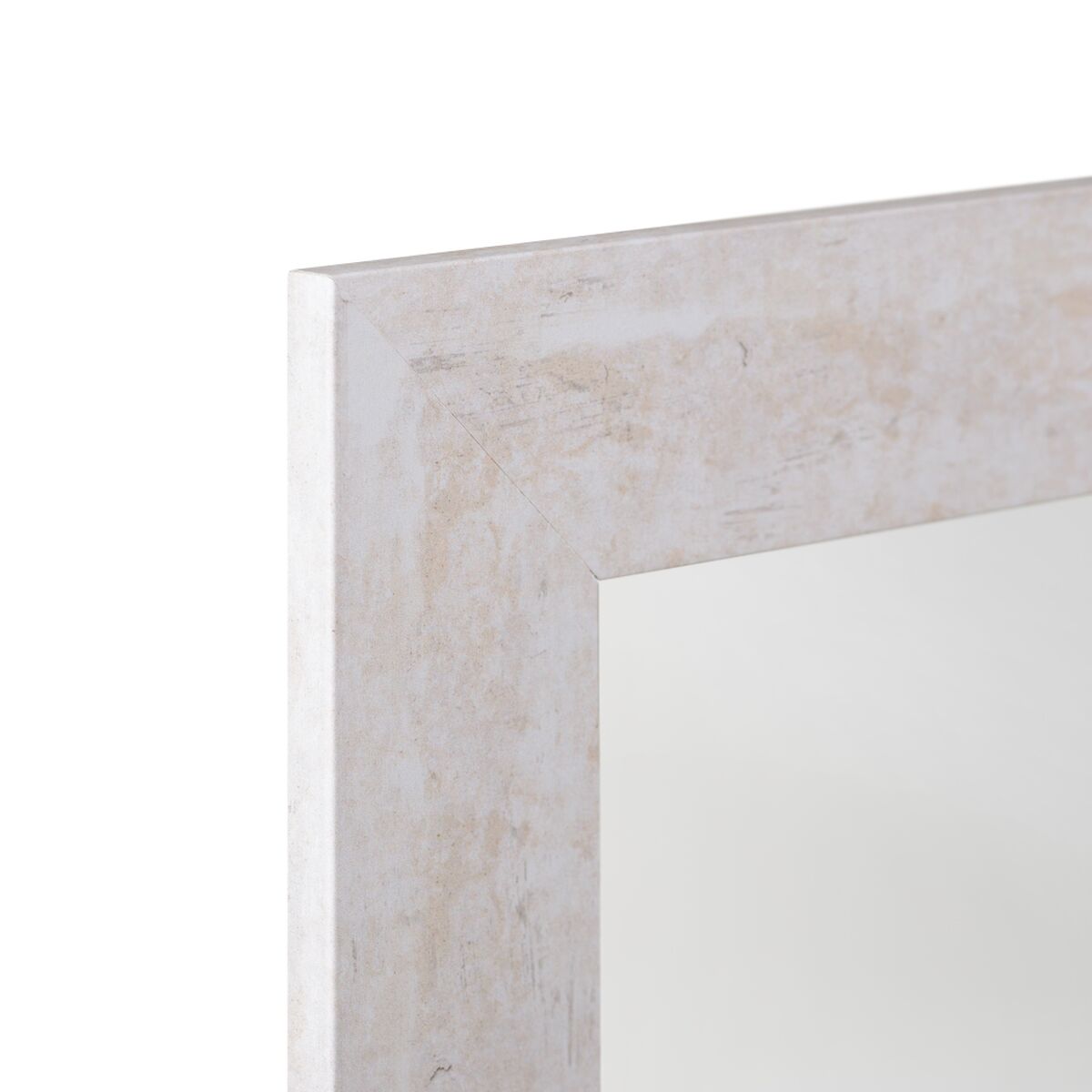Väggspegel 66 x 1,5 x 86 cm Beige Trä MDF - 3