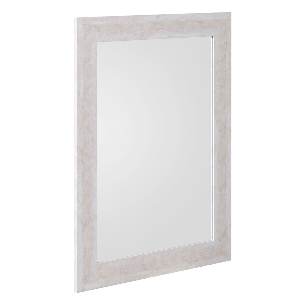 Väggspegel 66 x 1,5 x 86 cm Beige Trä MDF