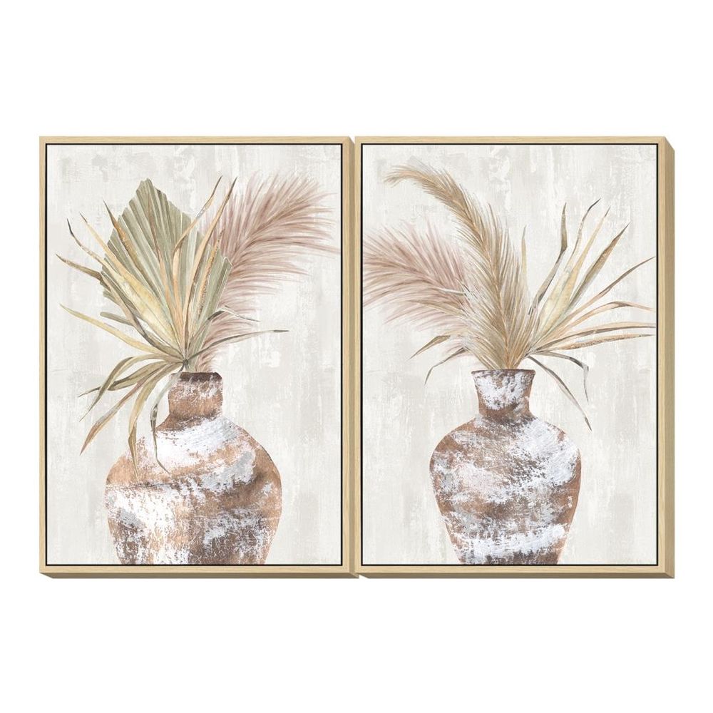 Tavla DKD Home Decor Vas Skandinavisk (2 antal)