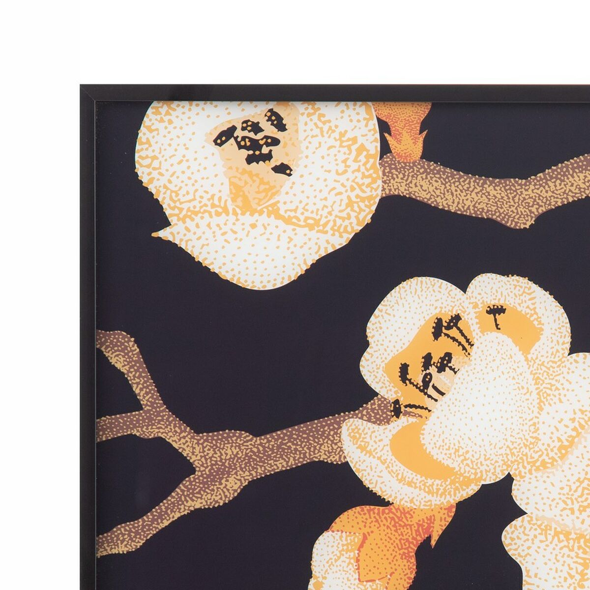 Kanvas 80 x 2,5 x 80 cm Virágok - 2