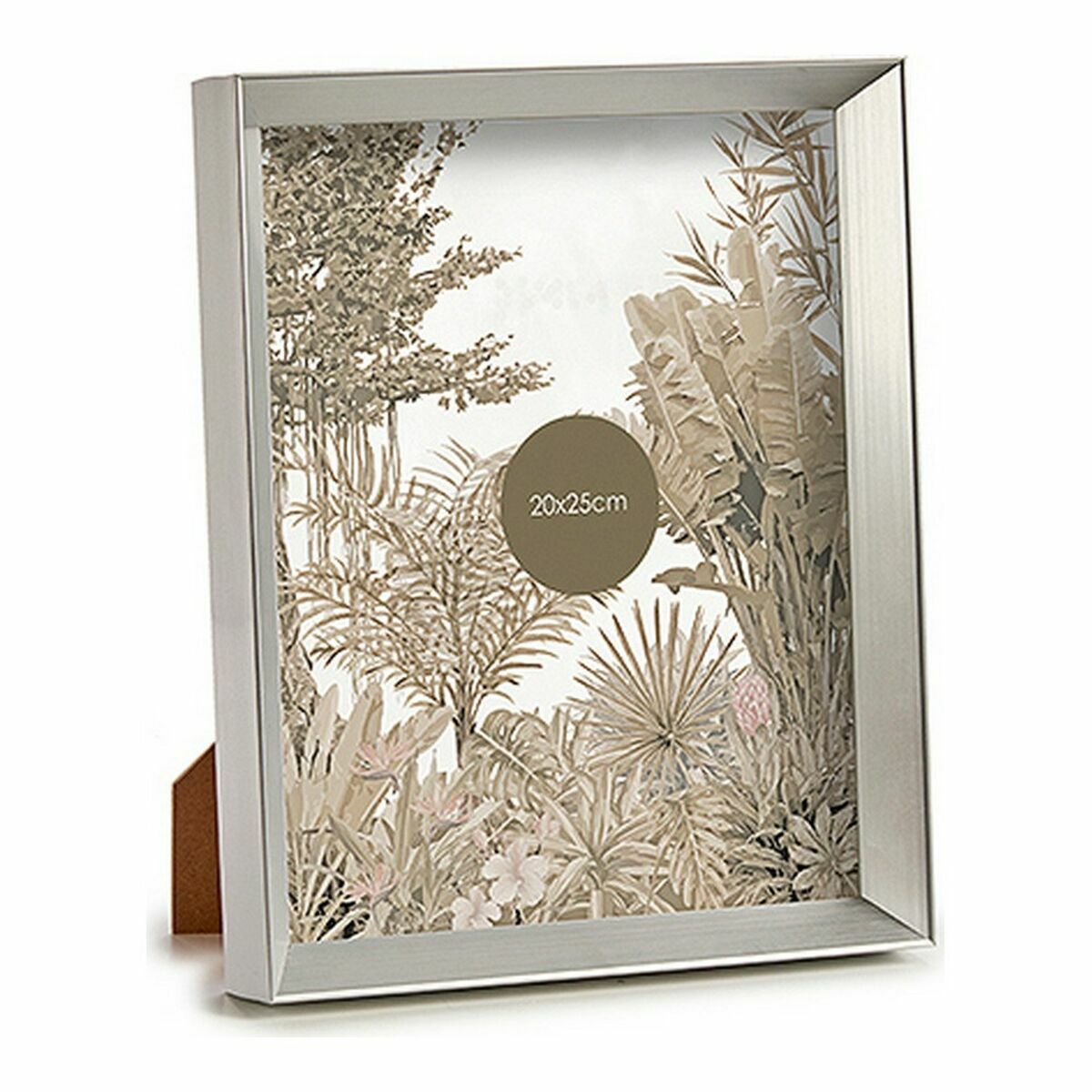 Fotoram Silvrig Plast Glas (22,3 x 3,5 x 27,3 cm) (6 antal) - 2