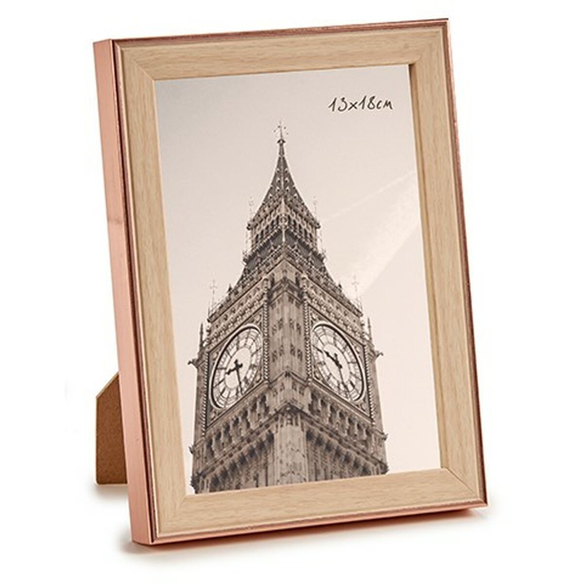 Fotoram Brun Koppar Plast Glas (15,6 x 2 x 20,7 cm) (6 antal) - 2