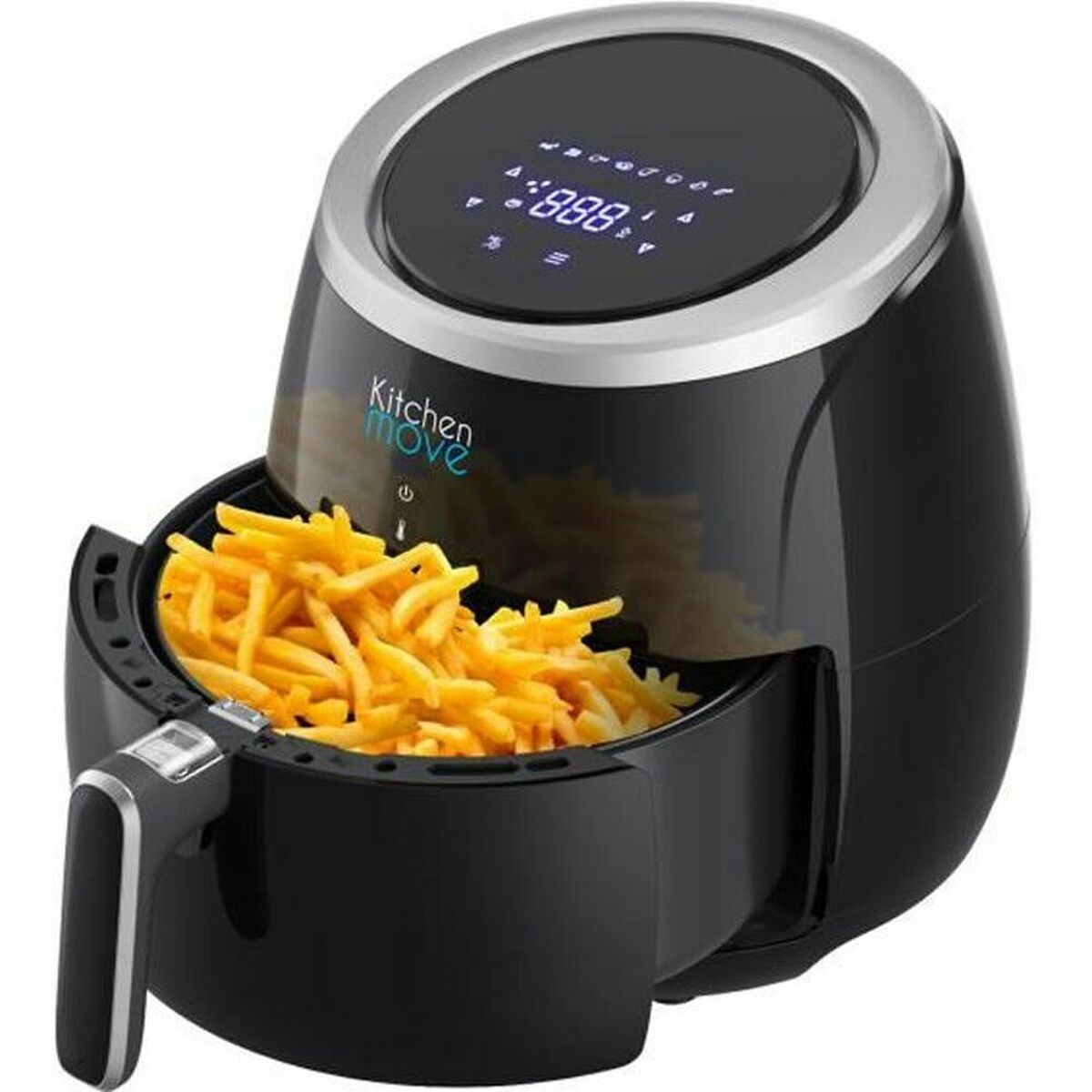 Oljefri Fritös Kitchen Move BAT-25A 2000 W 6,4 L Svart 2000 W