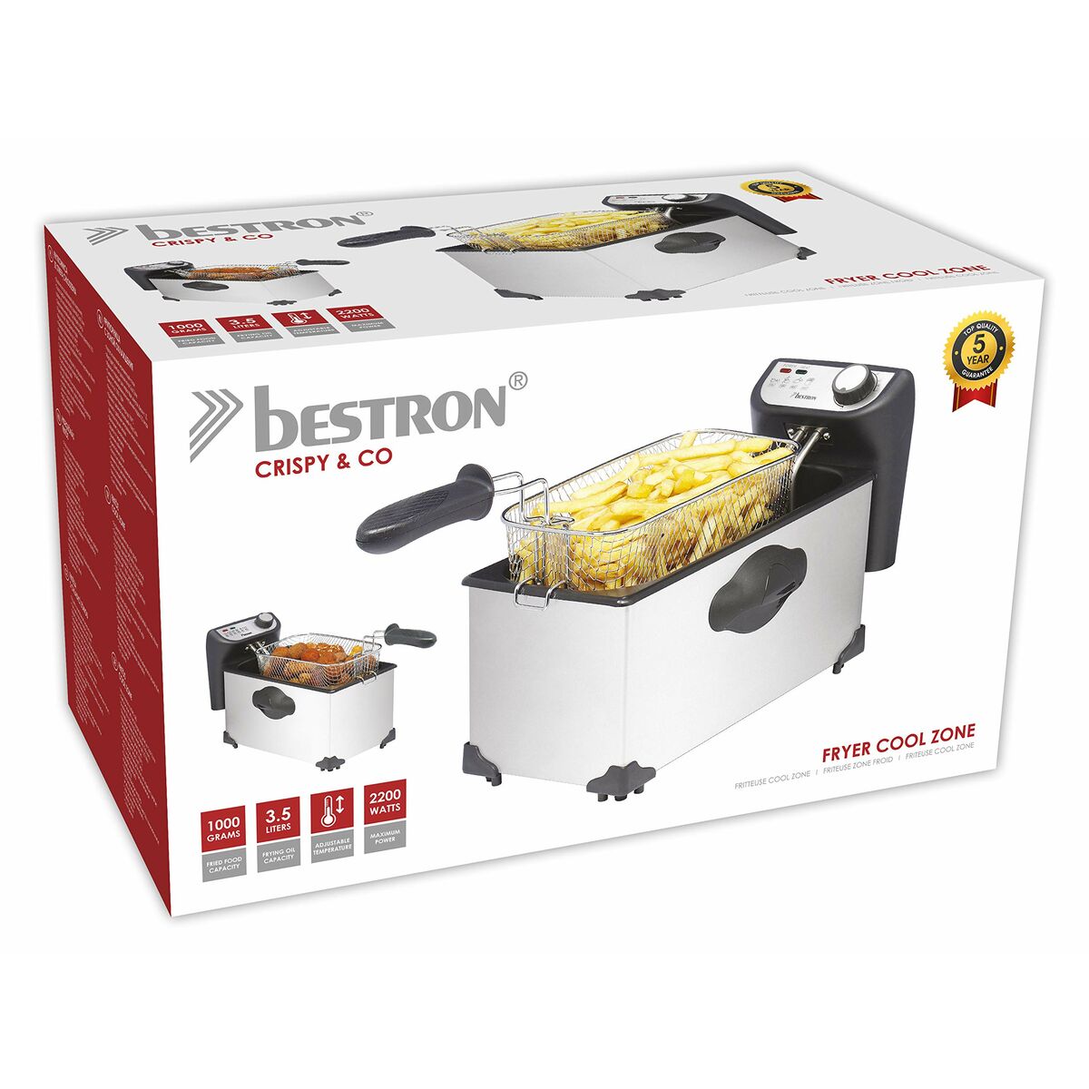 Fritös Bestron Crispy & Co AF351 - 6
