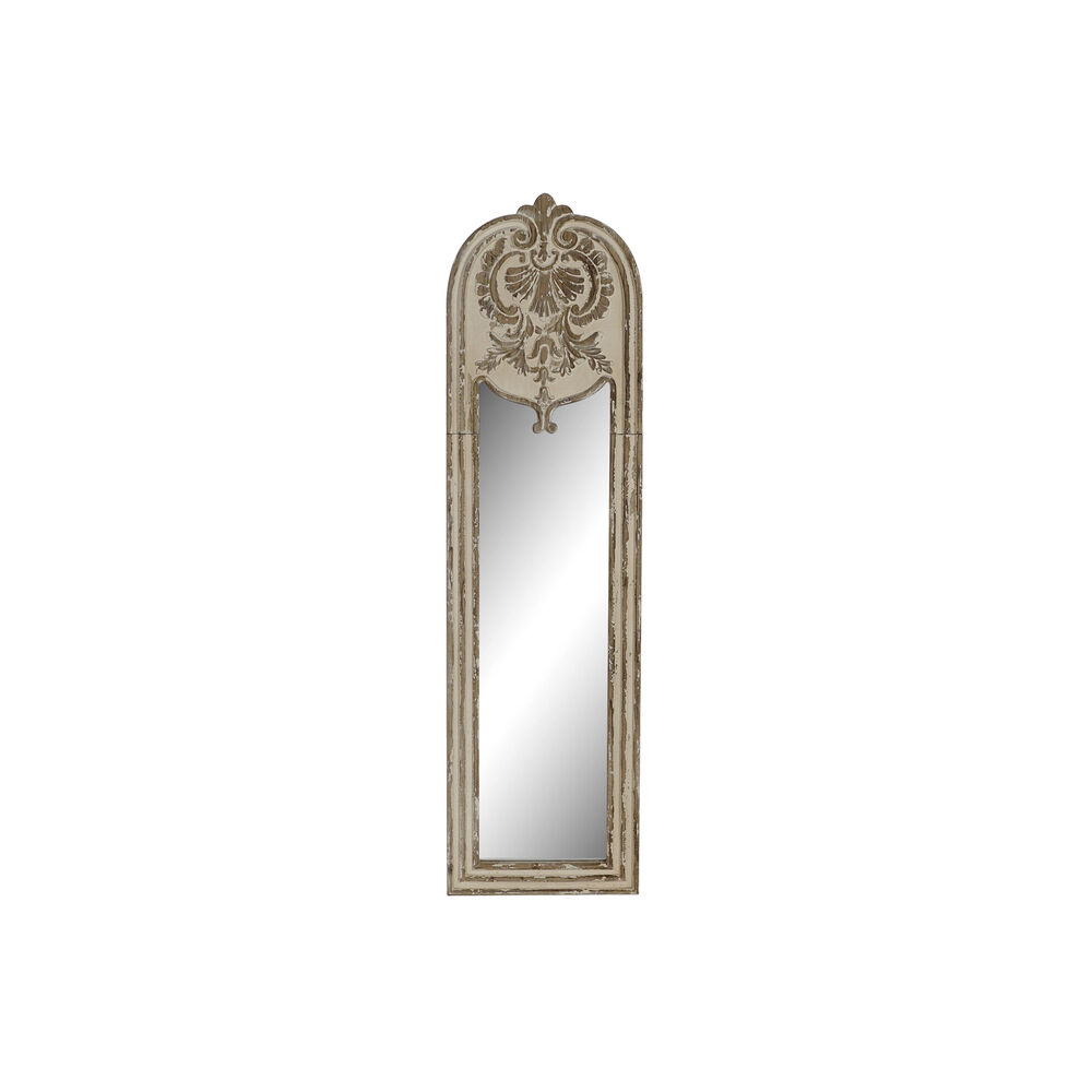Väggspegel DKD Home Decor Speglar Gran Vit (38 x 3 x 136.5 cm)