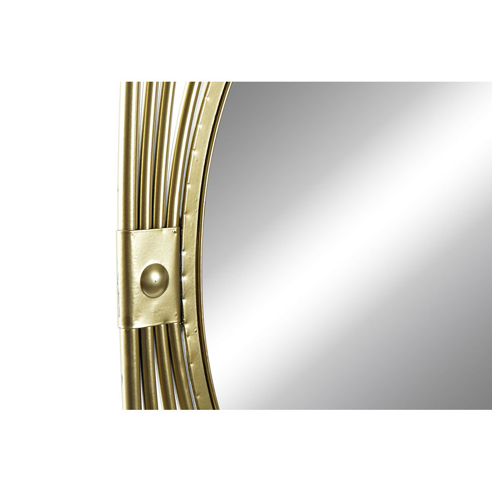 Väggspegel DKD Home Decor Metall Glas Gyllene (41 x 2 x 98 cm) - 4