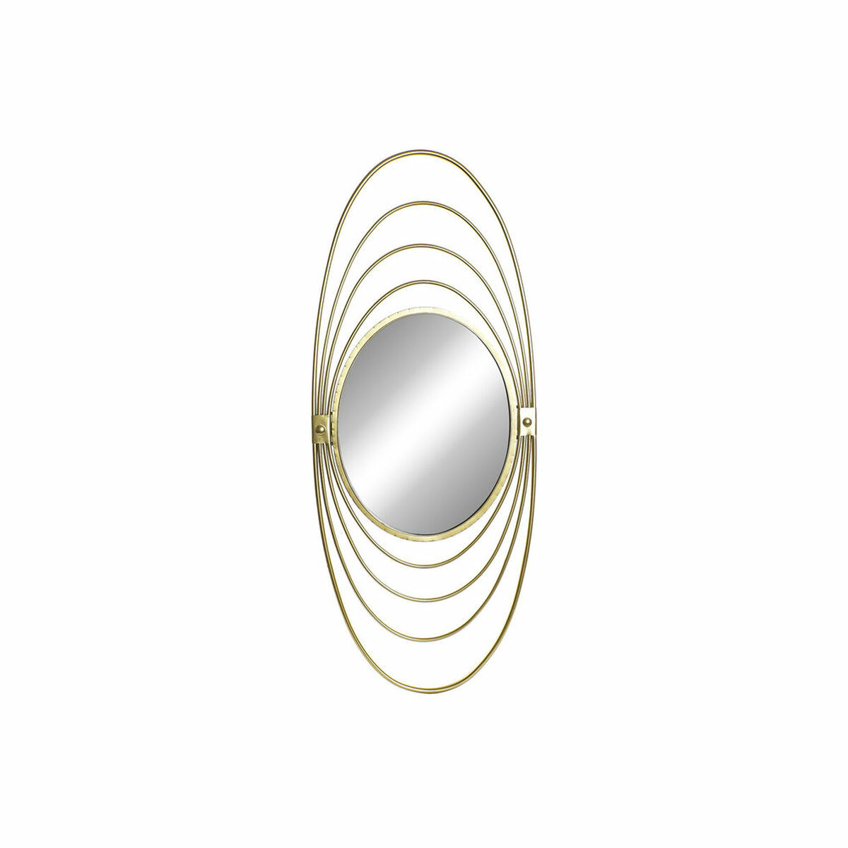 Väggspegel DKD Home Decor Metall Glas Gyllene (41 x 2 x 98 cm) - 5