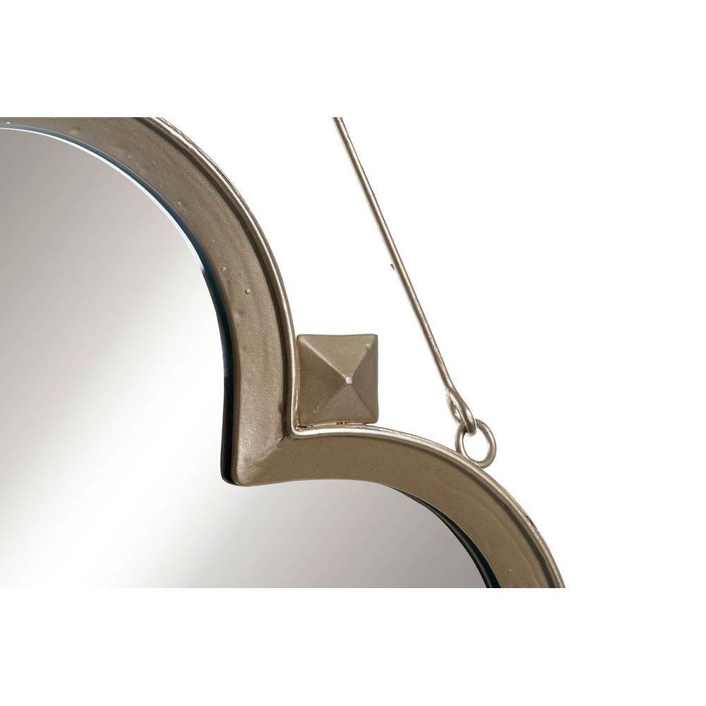 Väggspegel DKD Home Decor Gyllene Metall Glas 40 x 3 x 40 cm (40 Delar) - 3