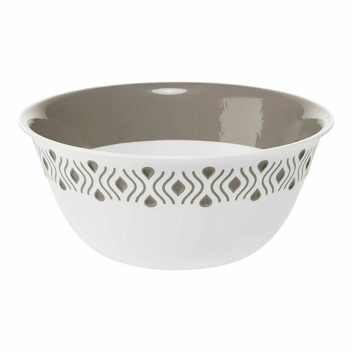 Skål Stefanplast Tosca Beige Plast 23 x 10 x 23 cm (12 antal) - 2