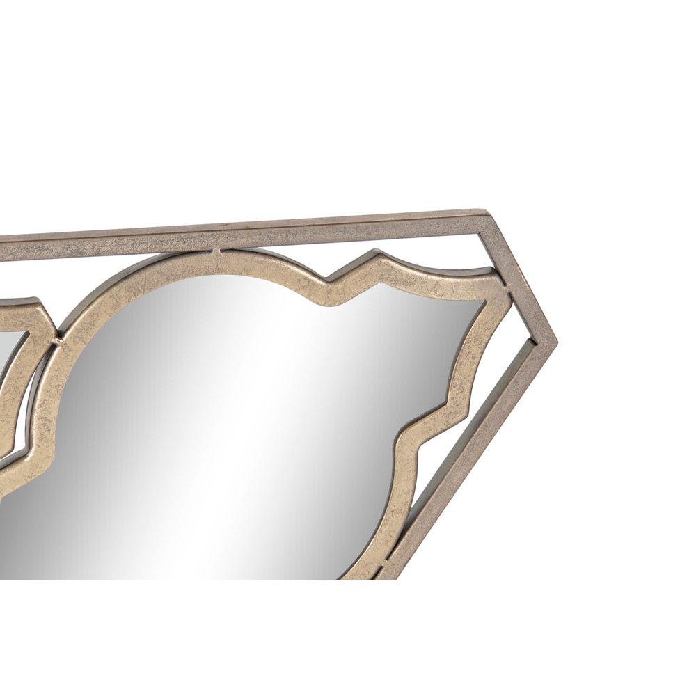 Väggspegel DKD Home Decor Metall (67.5 x 1.5 x 116 cm) - 2