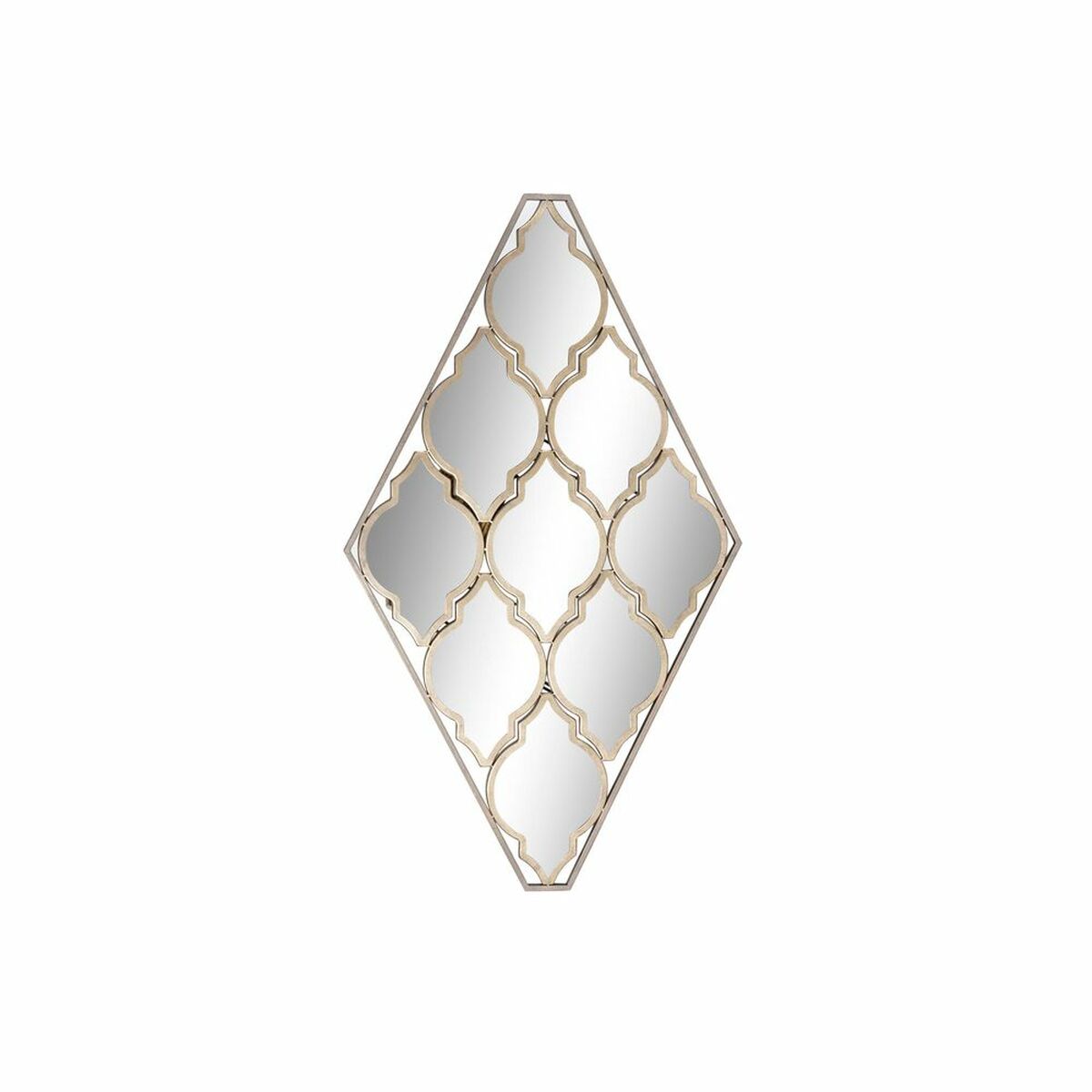 Väggspegel DKD Home Decor Metall (67.5 x 1.5 x 116 cm) - 4