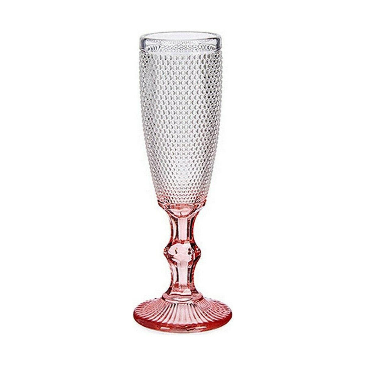 Champagneglas Rosa Transparent Glas 6 antal (180 ml) - 3