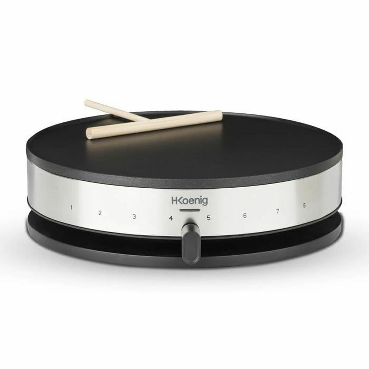Pannkaksmaskin Hkoenig KREP29 1300 W Svart Multicolour - 3