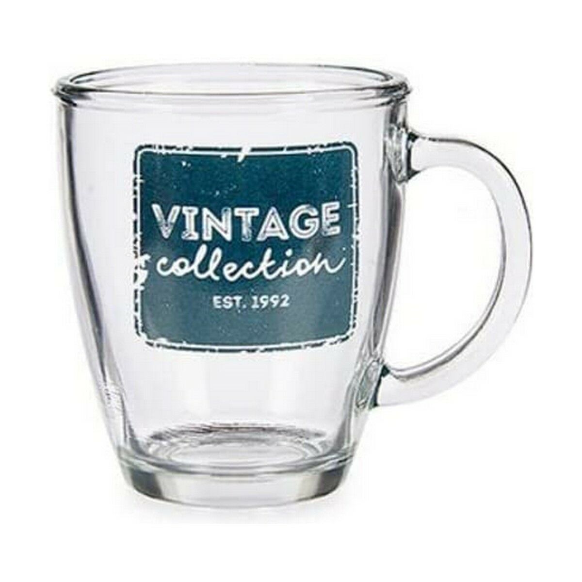 Mugg Vintage Transparent Glas 6 antal (320 ml) - 2
