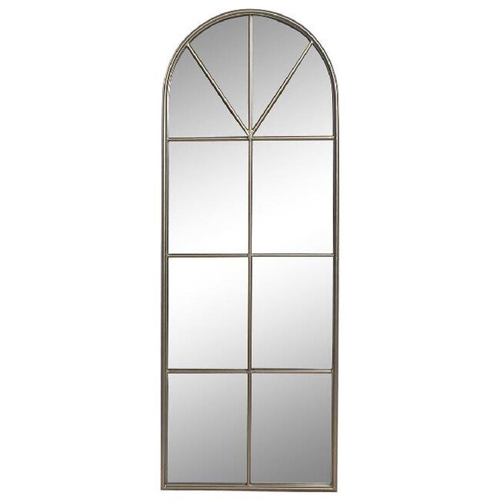 Väggspegel DKD Home Decor Gyllene Metall Speglar Fönster 40,5 x 3 x 109,5 cm