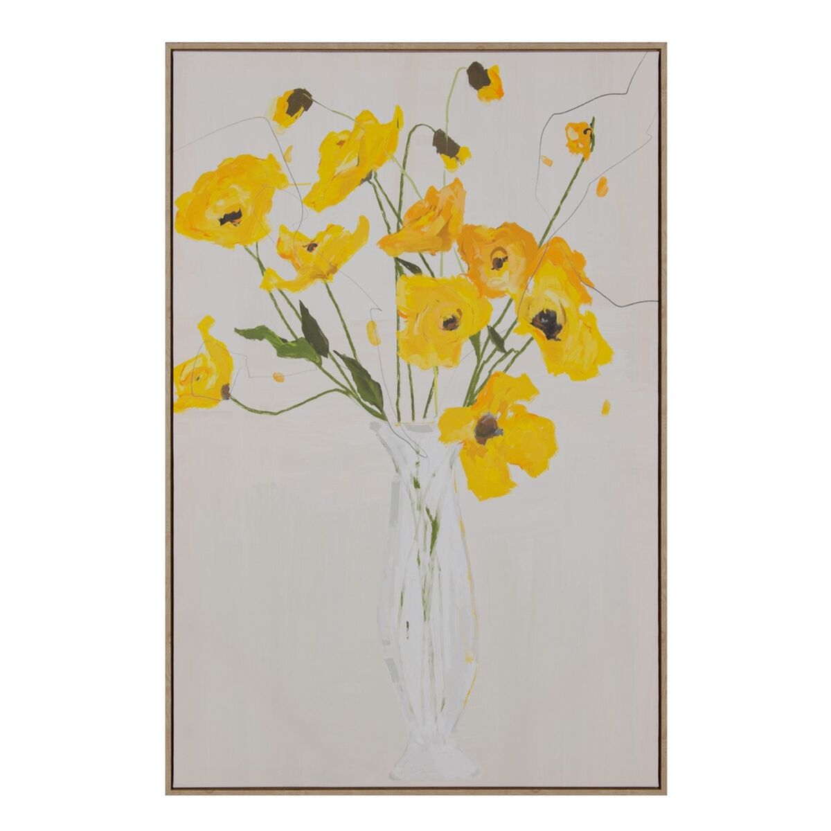 Kanvas Blomsteräng 80 x 4 x 120 cm Virágok