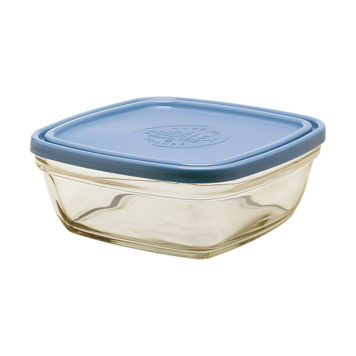 Hermetisk matlåda Duralex Freshbox Blå Fyrkantig (17 x 17 x 7 cm) (1,15 L) - 2