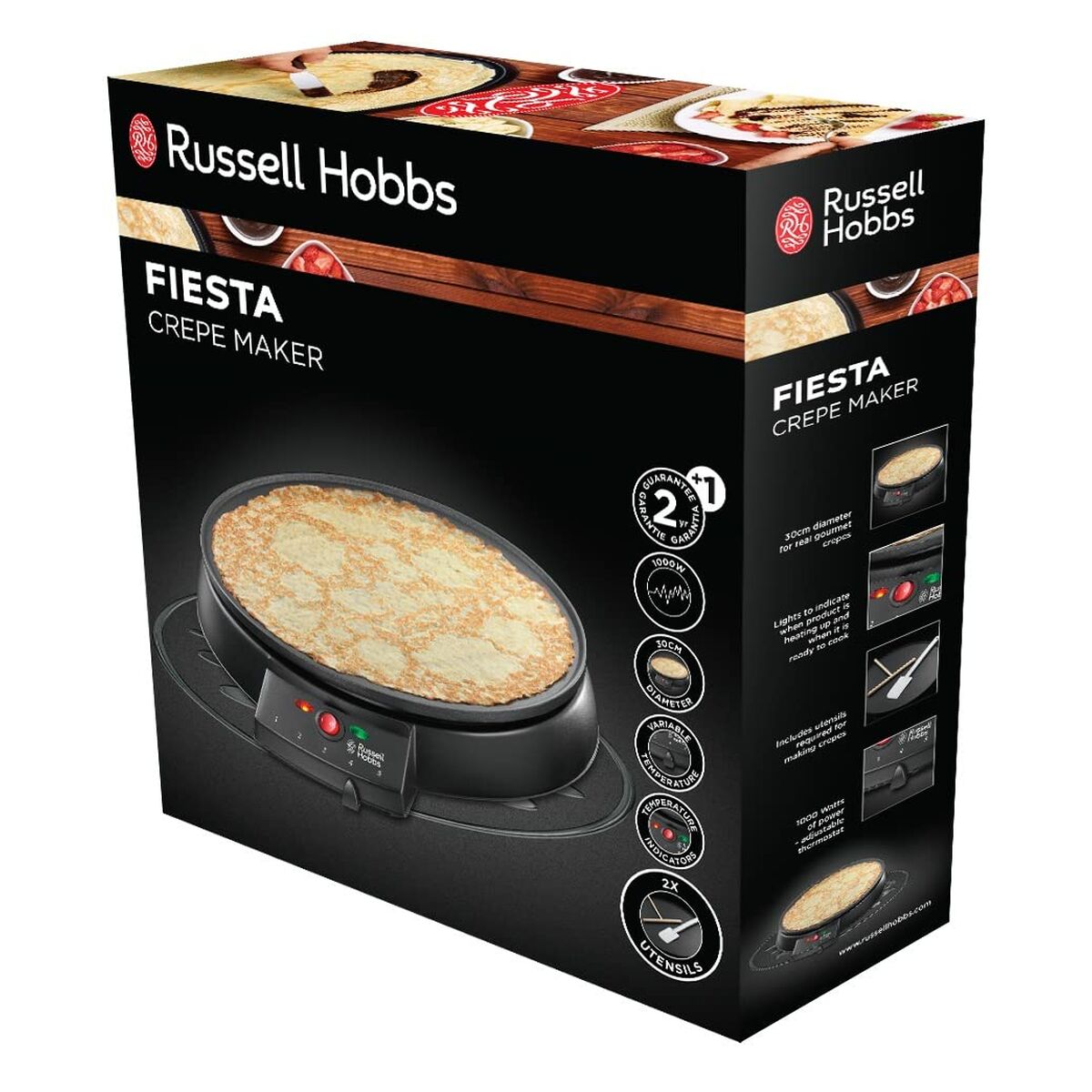 Pannkaksmaskin Russell Hobbs 20920-56 Svart - 2