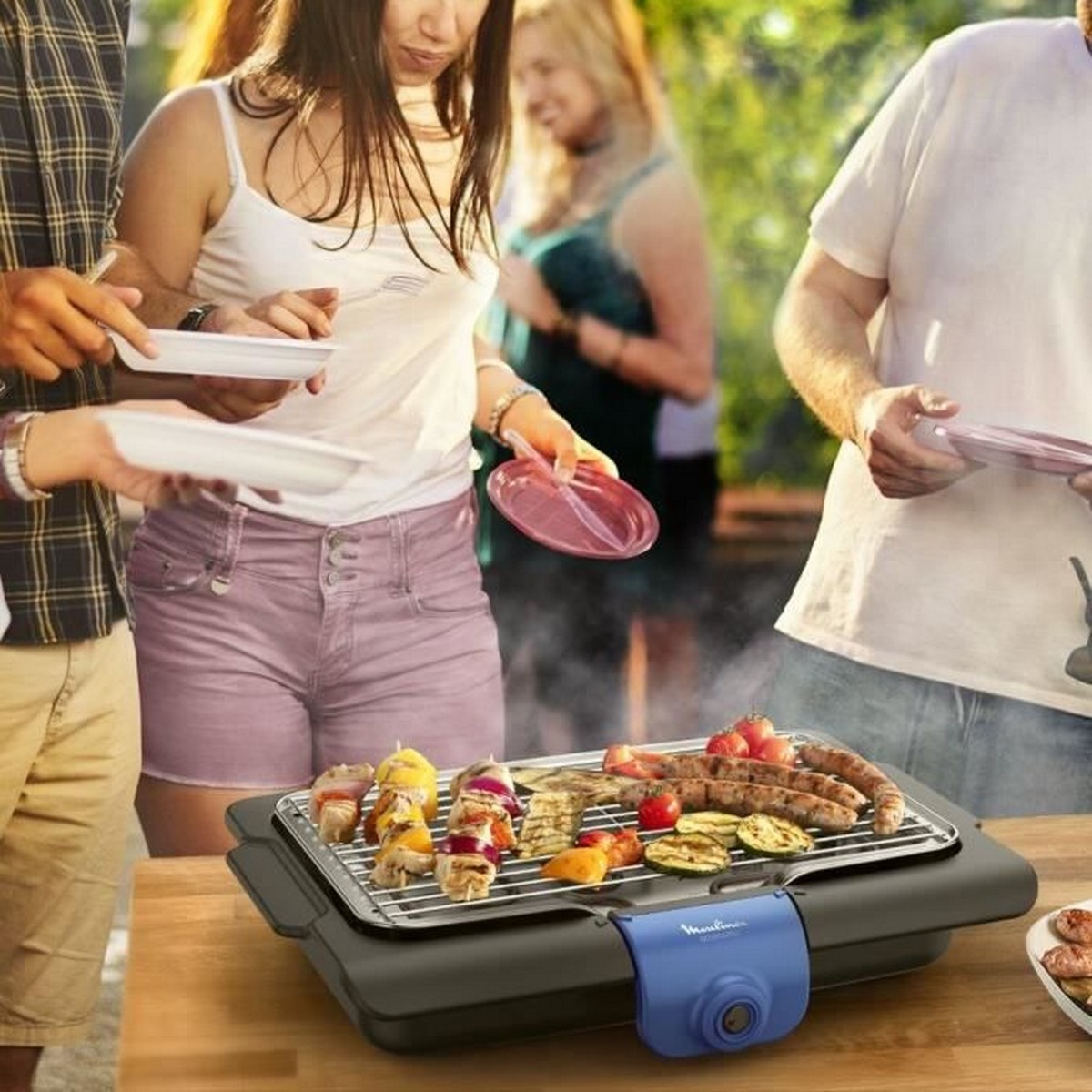 Elektriska Grillen Moulinex BG134812 2100 W - 3