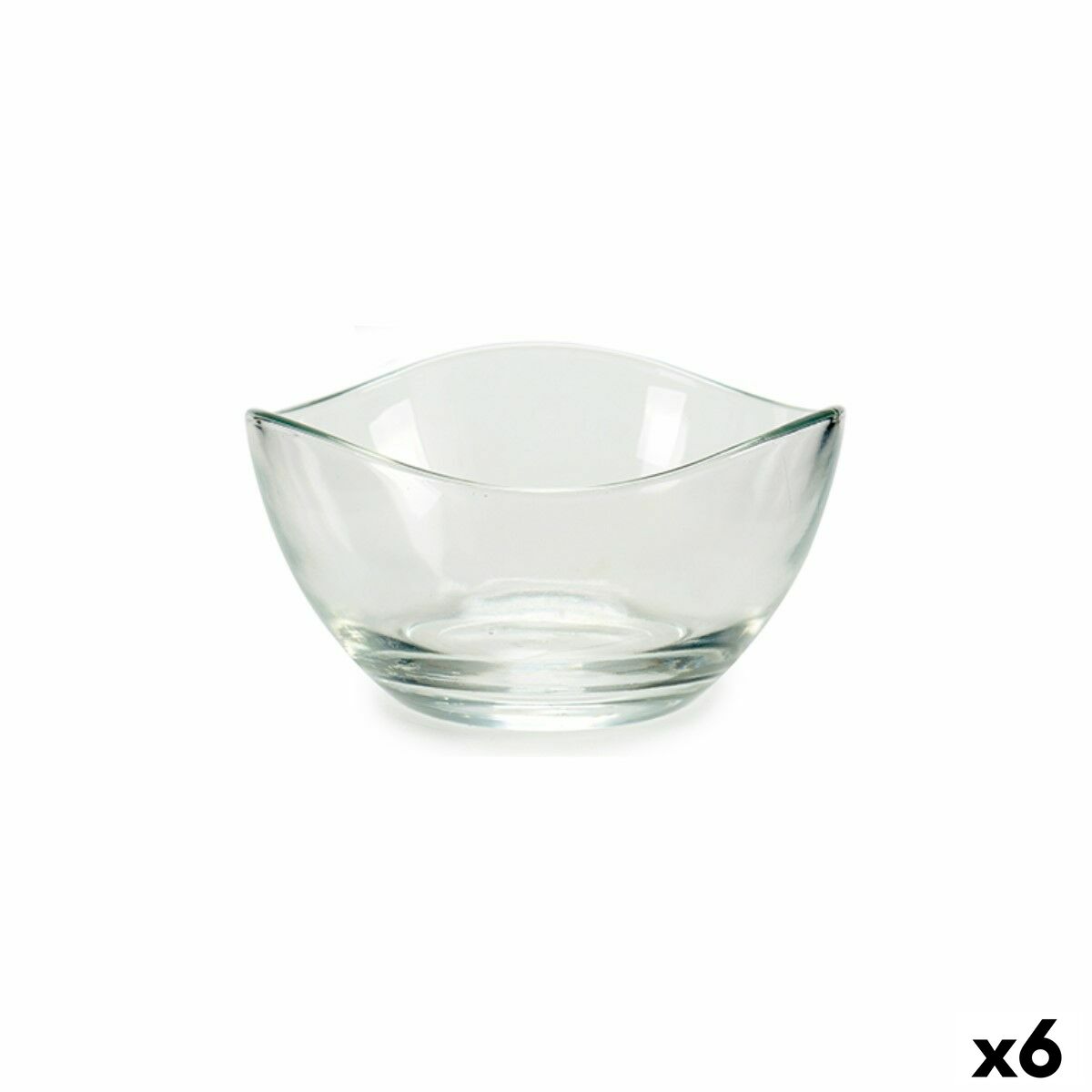 Skål Transparent Glas (460 ml) (6 antal)