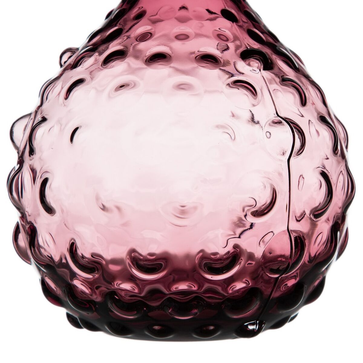 Vas Glas Malva-färg 16 x 16 x 22 cm - 2