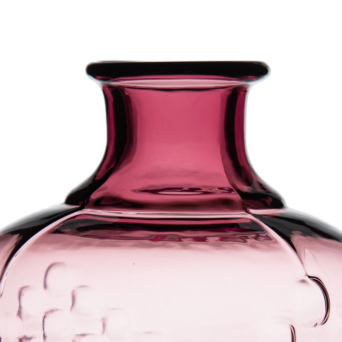 Vas Glas 13 x 13 x 25 cm Malva-färg - 4
