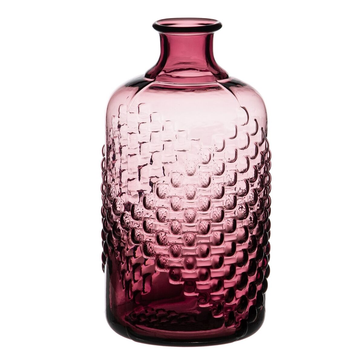 Vas Glas 13 x 13 x 25 cm Malva-färg
