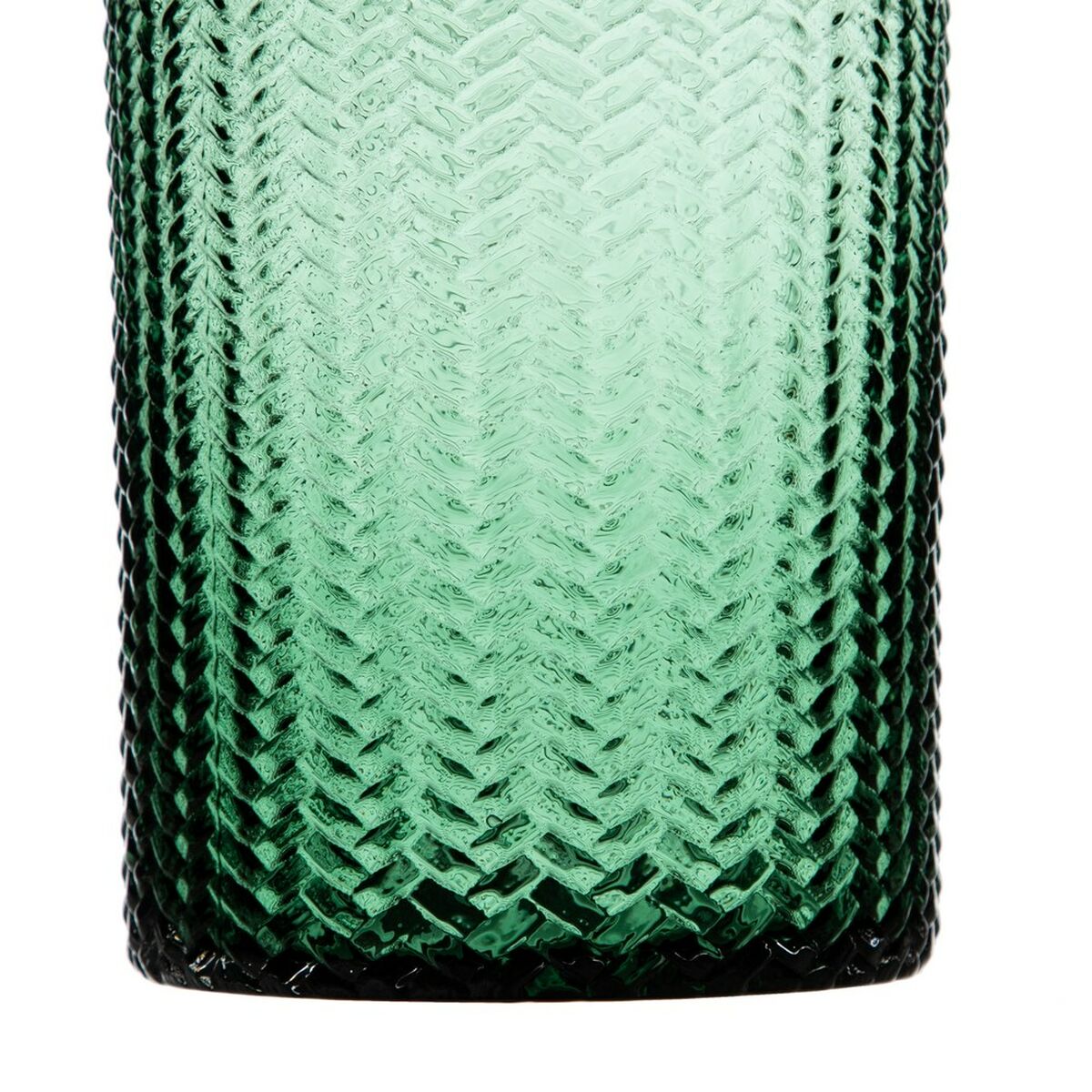 Vas 11,7 x 11,7 x 30 cm Grön Glas - 3